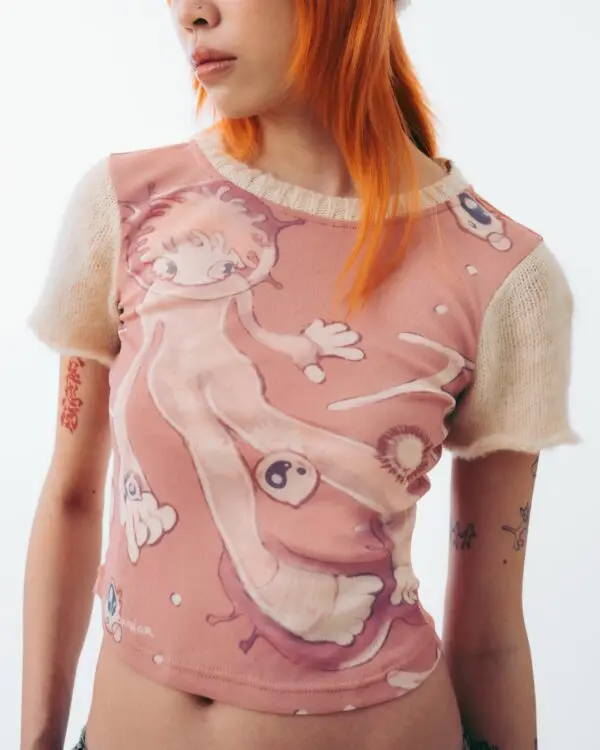 Lulu in Space Mesh Tee - Image 6