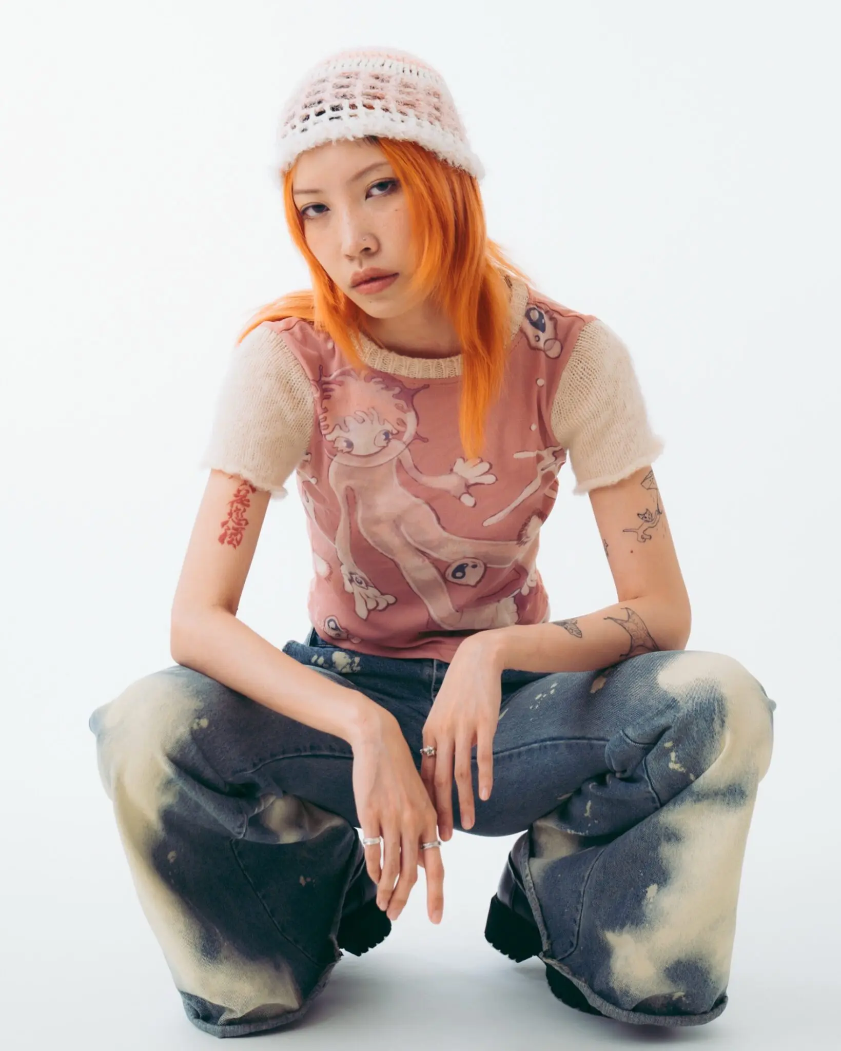 Lulu in Space Mesh Tee