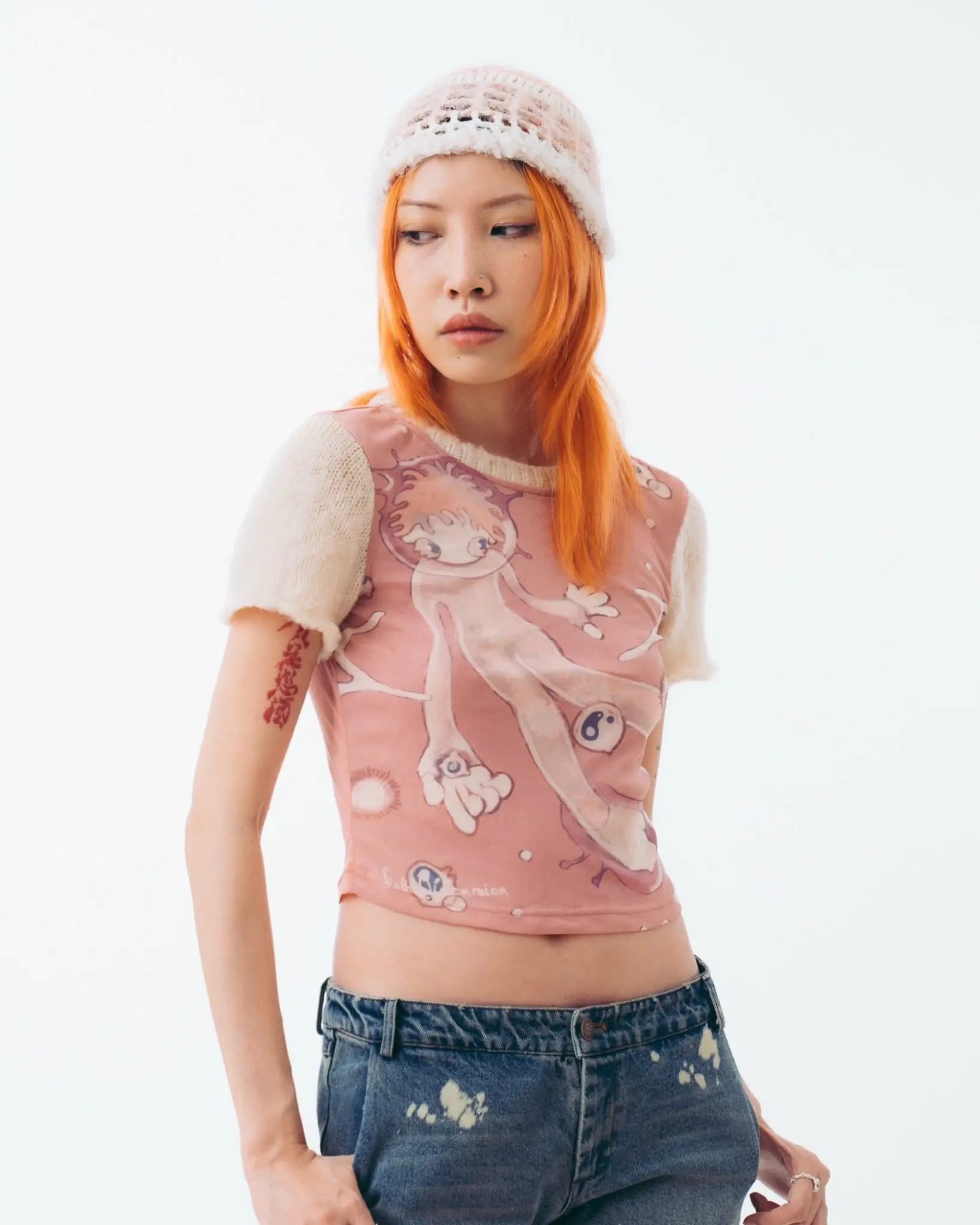 Lulu in Space Mesh Tee