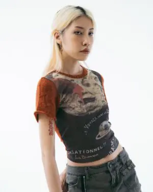 Trip to the Moon Mesh Tee