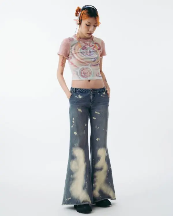 Do-Re-Mi Mesh Tee - Image 3