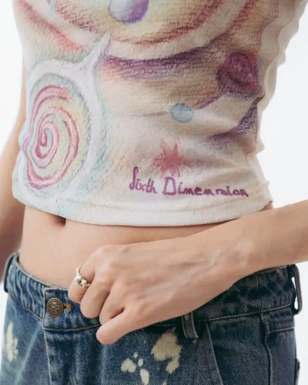 Do-Re-Mi Mesh Tee - Image 4