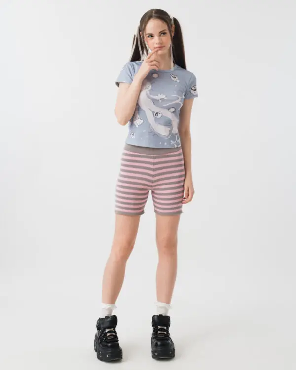 Lulu Blue Tee - Image 4