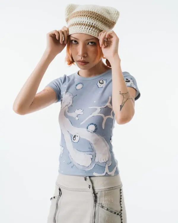 Lulu Blue Tee - Image 5