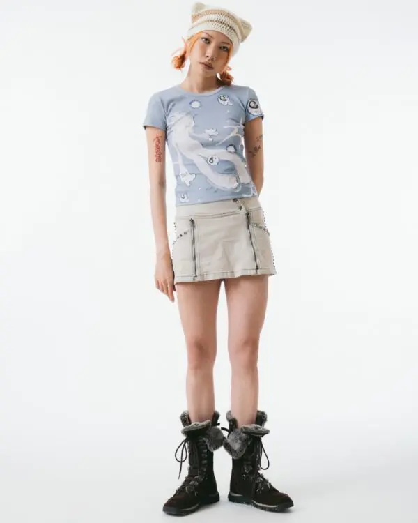 Lulu Blue Tee - Image 3