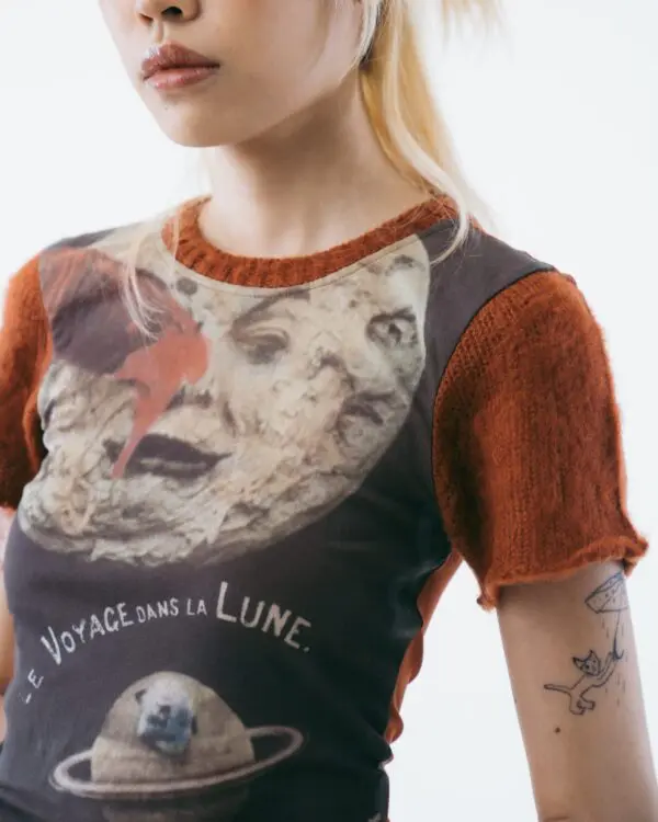 Trip to the Moon Mesh Tee - Image 4