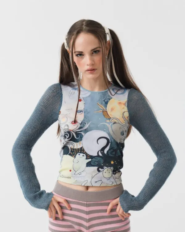 Lucky Charm Long Sleeves Tee - Image 2
