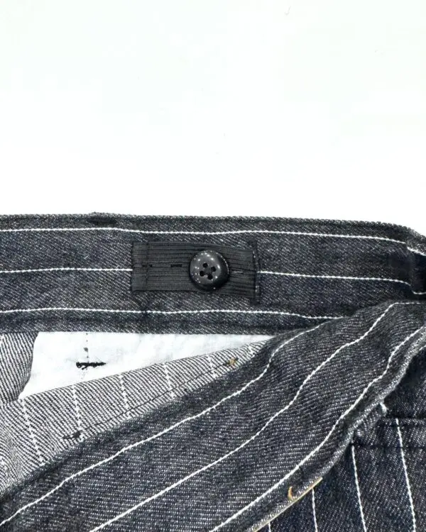 Bobinsky Oversized Pinstripe Jeans - Image 4