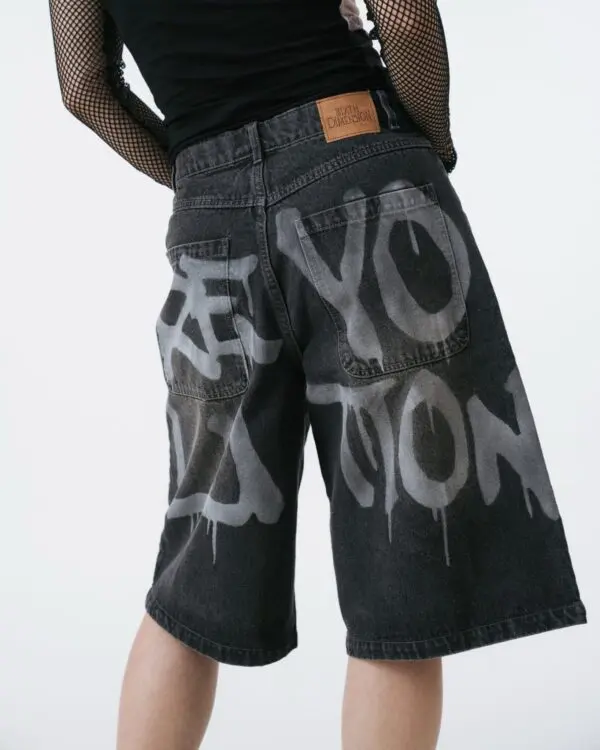 Revolution Spray Oversized Jorts - Image 6