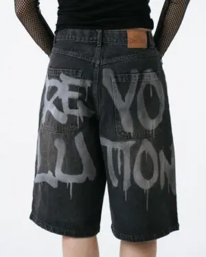 Revolution Spray Oversized Jorts