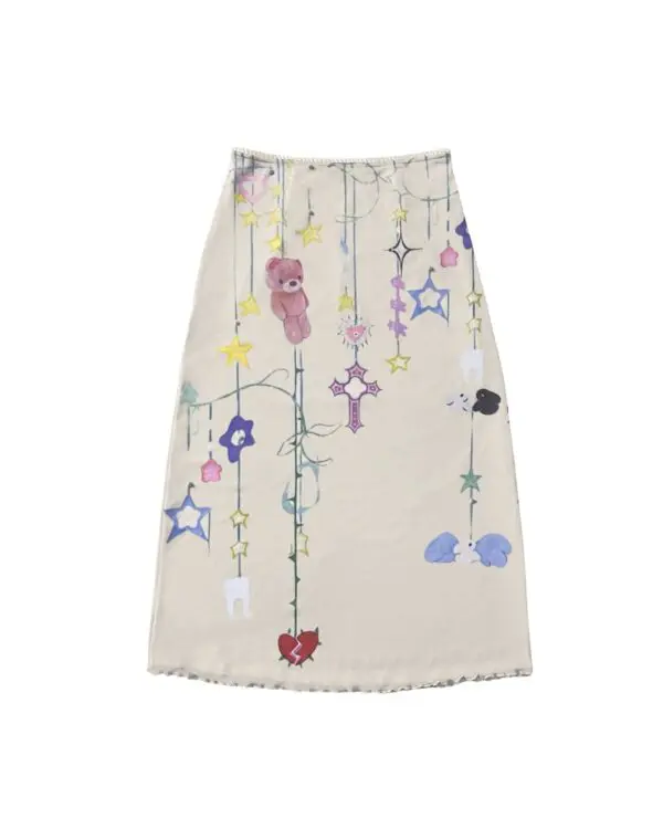 Wish Mesh Midi-Skirt - Image 6