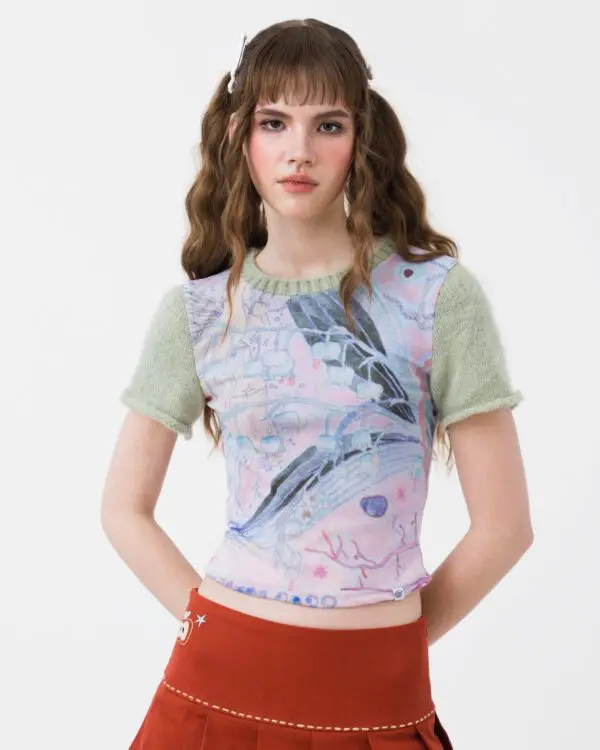Cocoon Mesh Tee