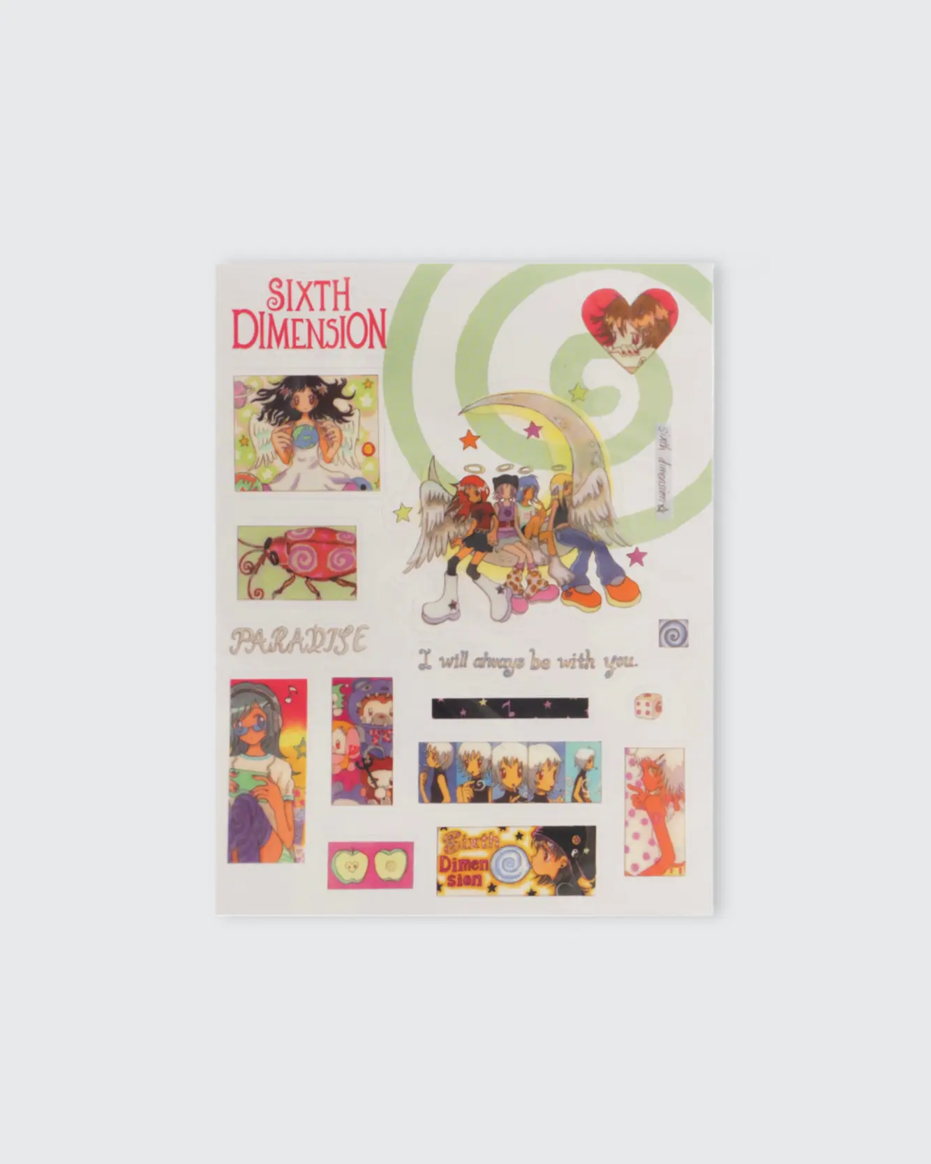 Oliwabiu X Sixth Dimension Sticker Sheet