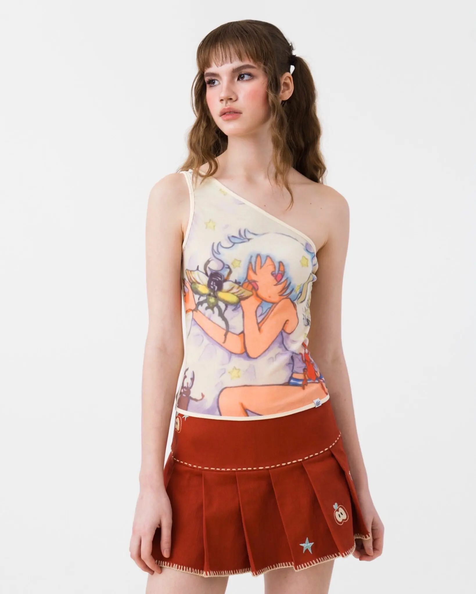 Oliwa Asymmetric Mesh Top