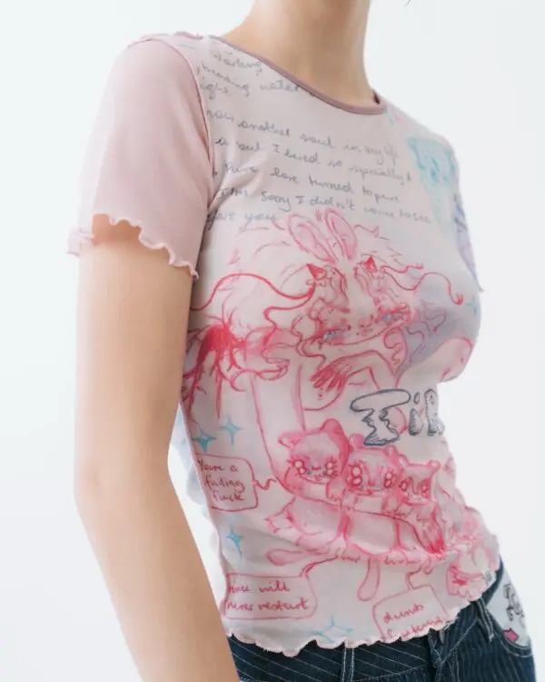 Lazy Mesh Top - Image 6