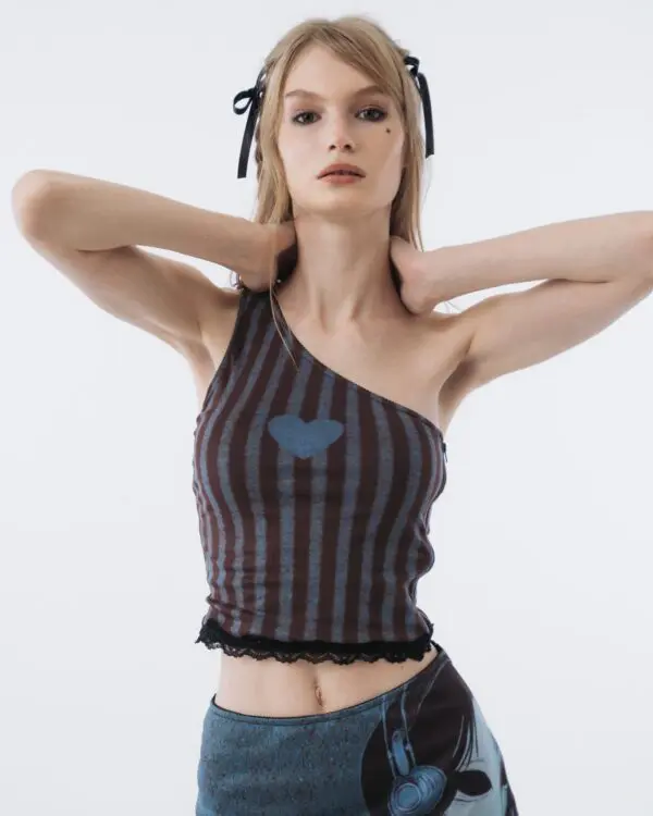 Lucy001 Asymmetric Tank Top - Image 3