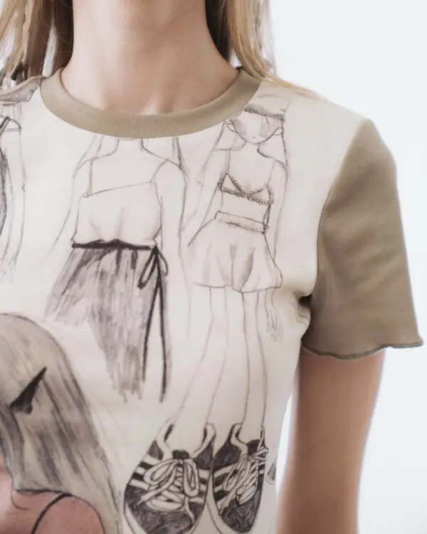 Sketches Baby Tee - Image 5