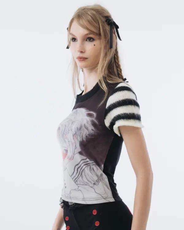 Arlequin Mesh Tee - Image 4