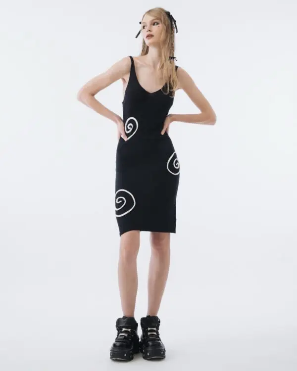 Swirls Midi Dress - Image 2