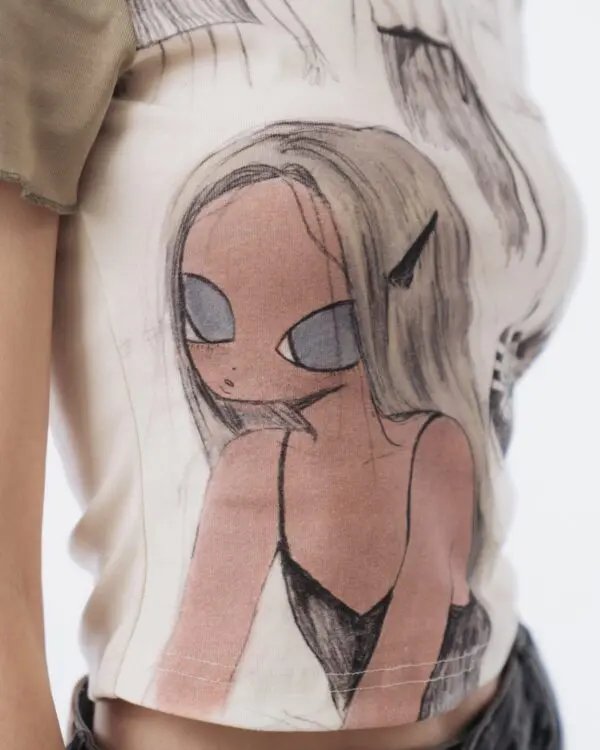 Sketches Baby Tee - Image 4