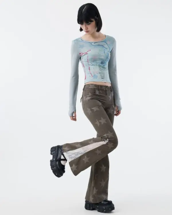 Cosmic Long Sleeves Top - Image 4