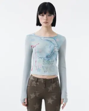 Cosmic Long Sleeves Top