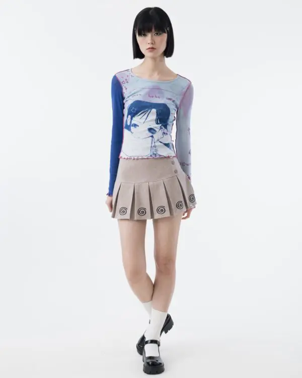 Allo Lola Long Sleeves Mesh Top - Image 5