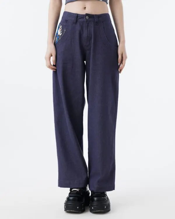 Purple Vortex Jeans - Image 2