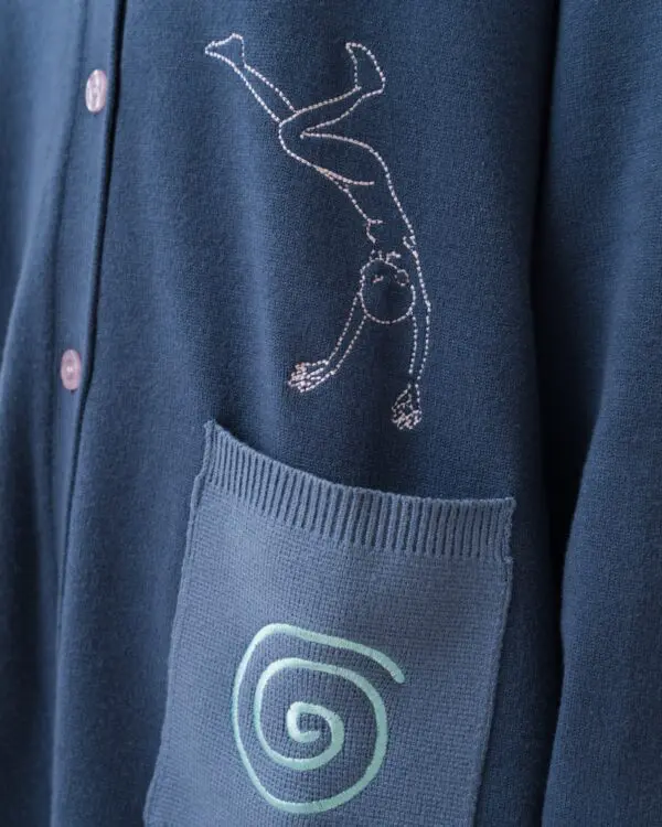 Confetti Embroidery Cardigan - Image 7