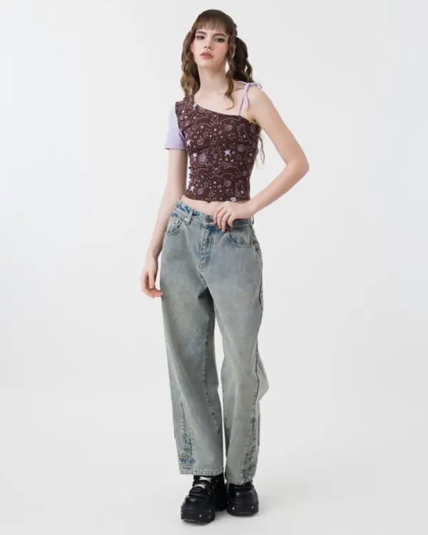 Upside Down Adjustable Jeans - Image 6