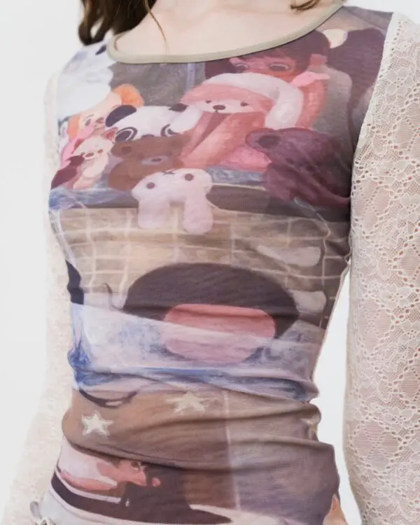 House of Tears Mesh Top - Image 6