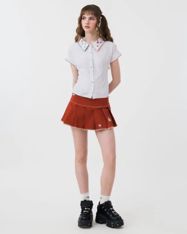 Pomme Built-in Shorts Skirt - Image 4