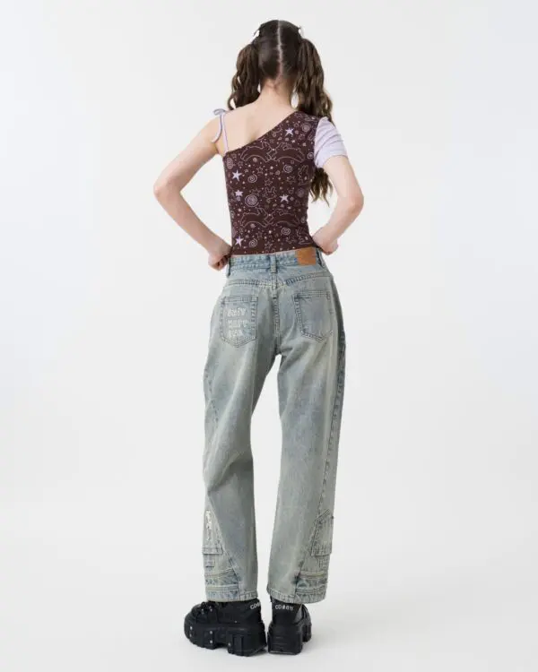 Upside Down Adjustable Jeans - Image 7