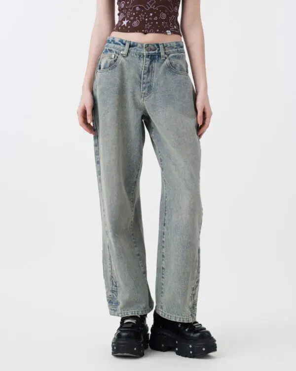 Upside Down Adjustable Jeans