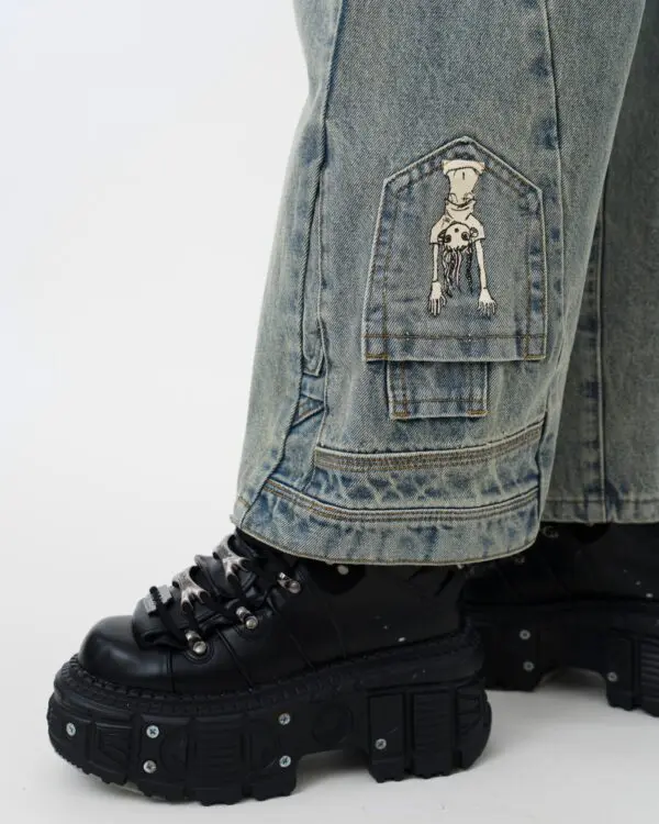 Upside Down Adjustable Jeans - Image 8