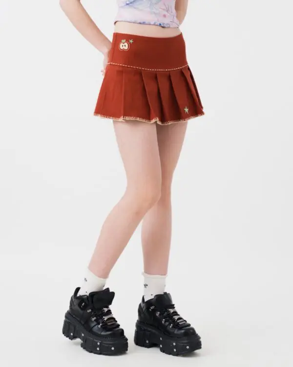 Pomme Built-in Shorts Skirt - Image 3