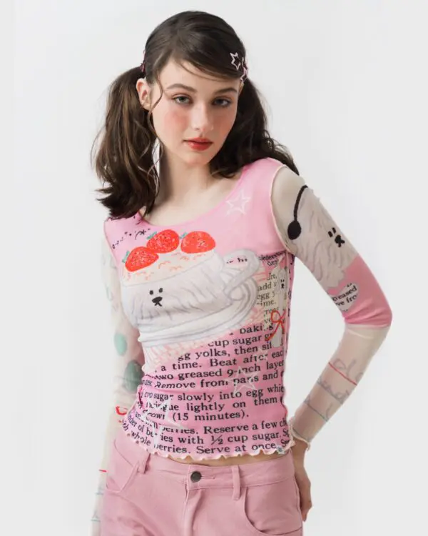 Duohuzi Mesh Top - Image 3