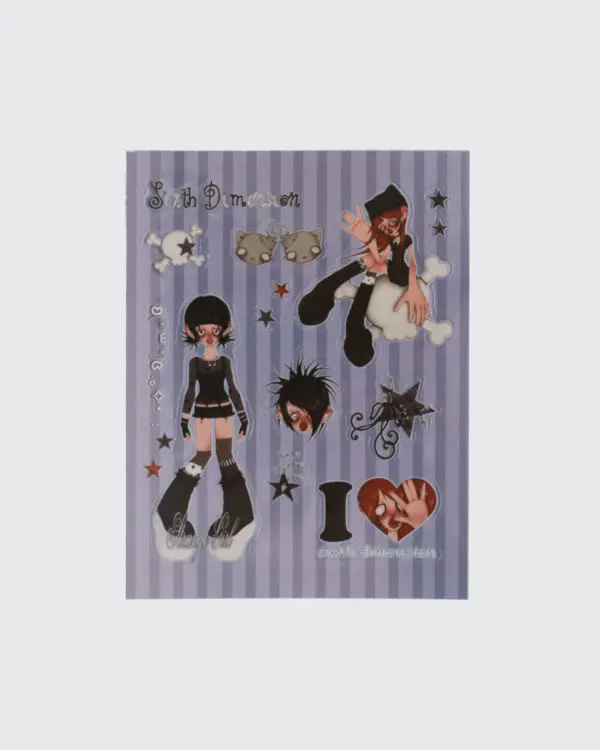 Juliah X Sixth Dimension Sticker Sheet