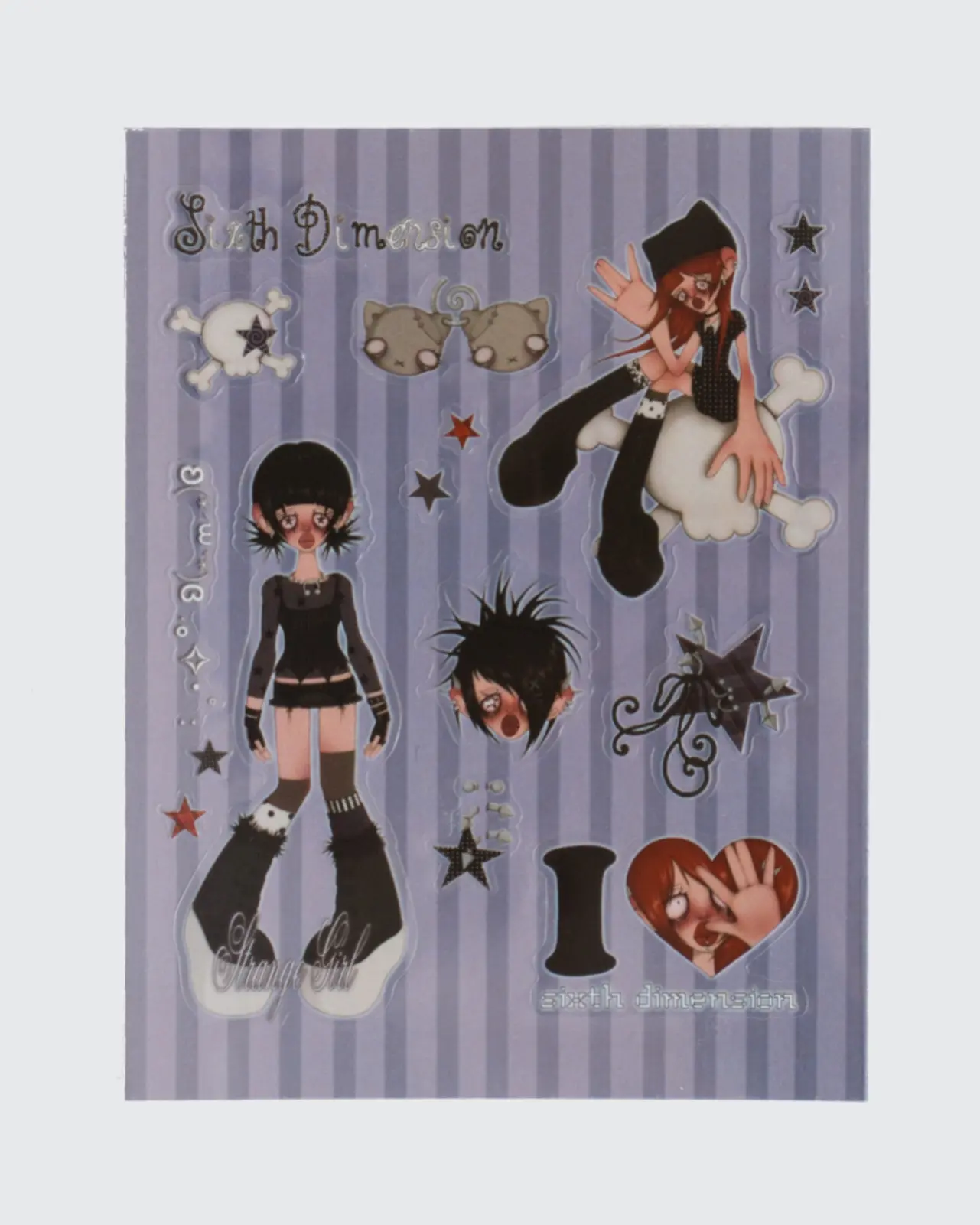 Juliah X Sixth Dimension Sticker Sheet