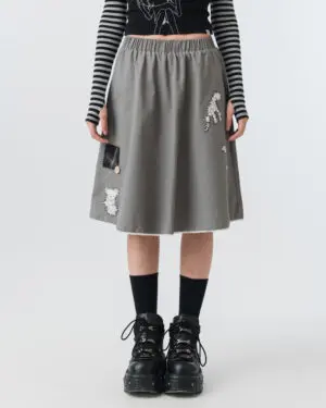 Shisha Midi Skirt