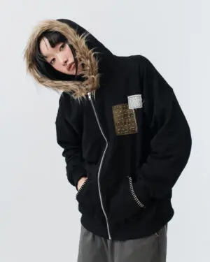 Fur Cosmic Hoodie
