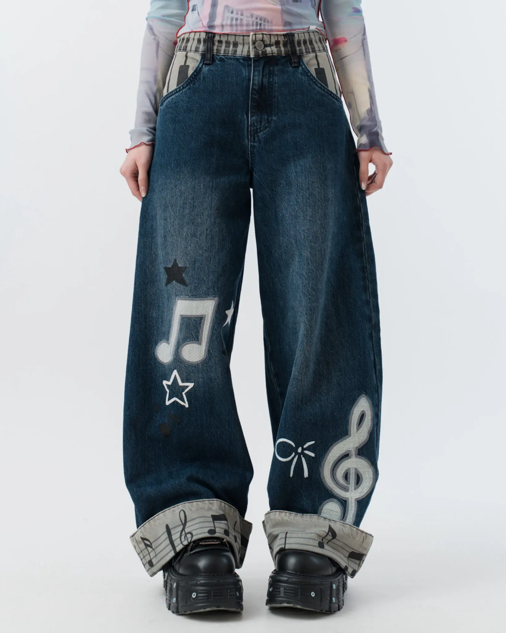 Do-Re-Mi Adjustable Jeans