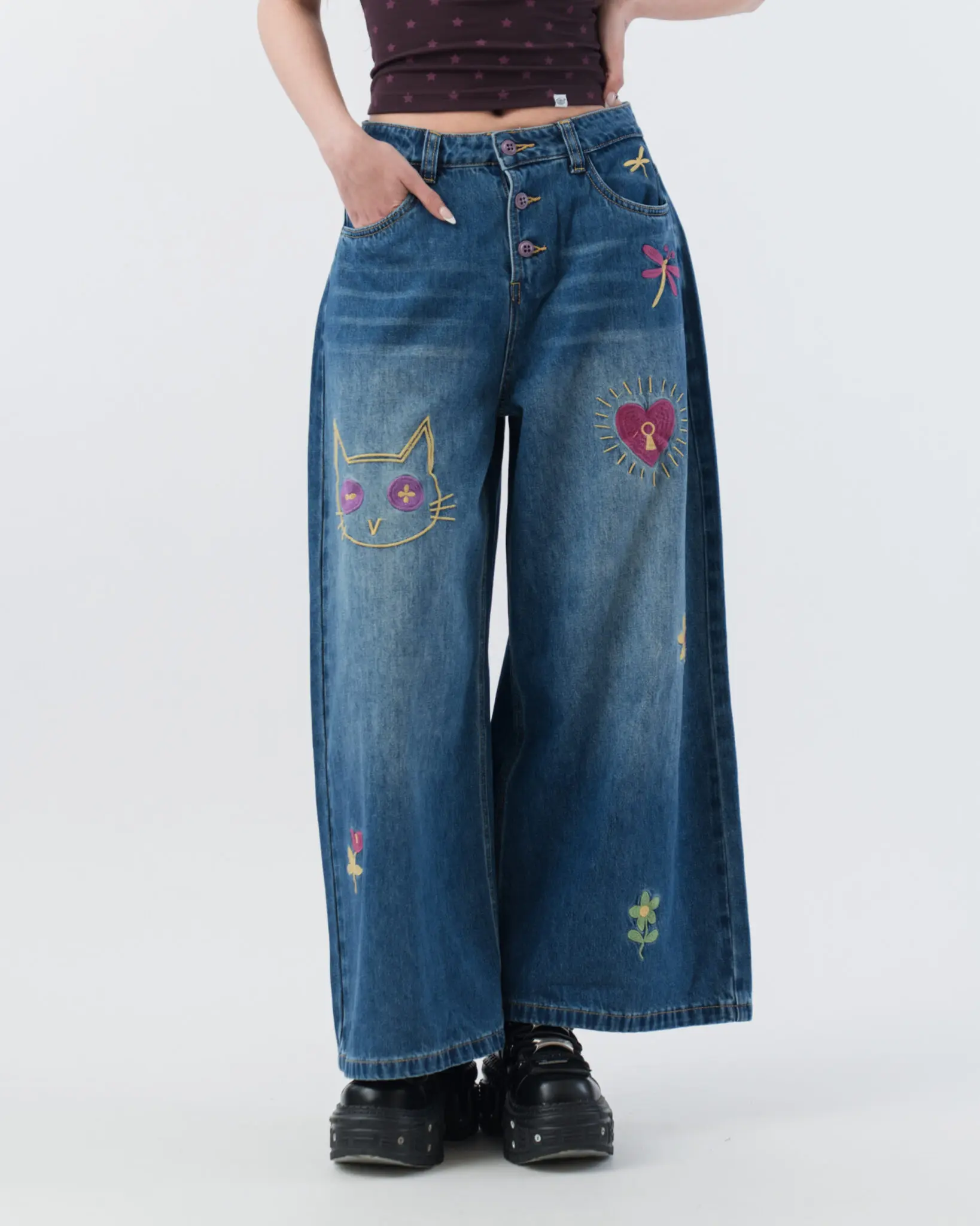 Gardenia Adjustable Jeans