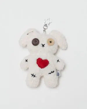 Heartbroken Bunny Keychain