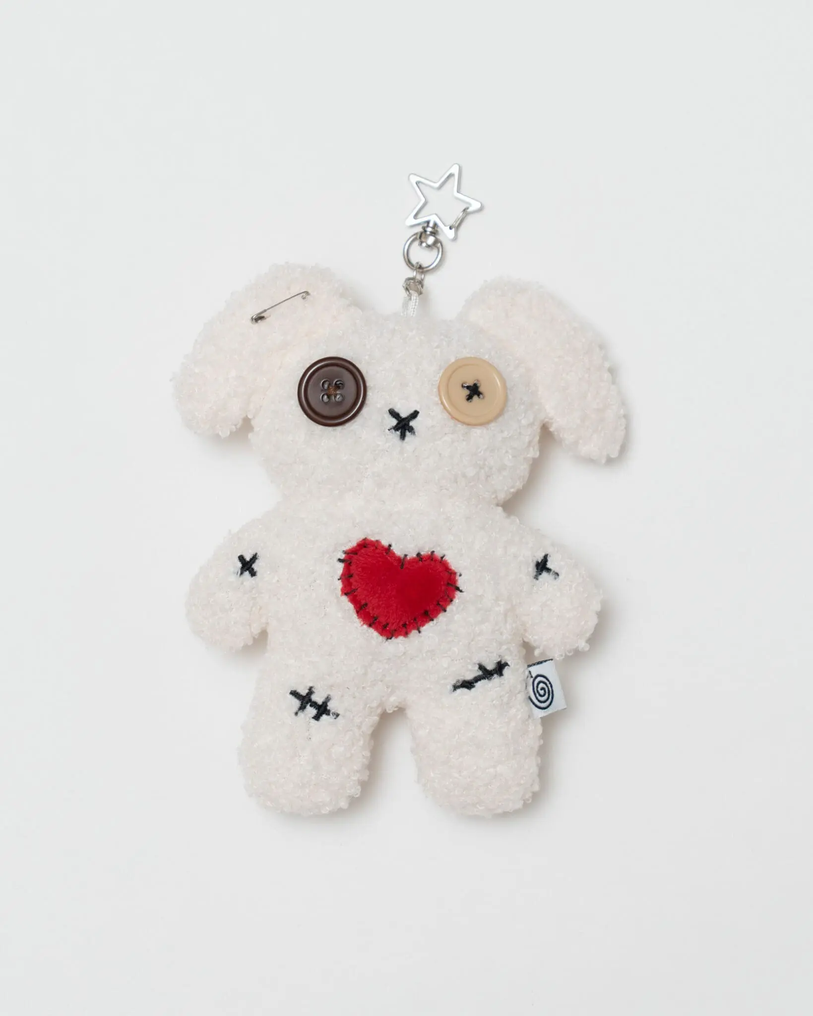 Heartbroken Bunny Keychain