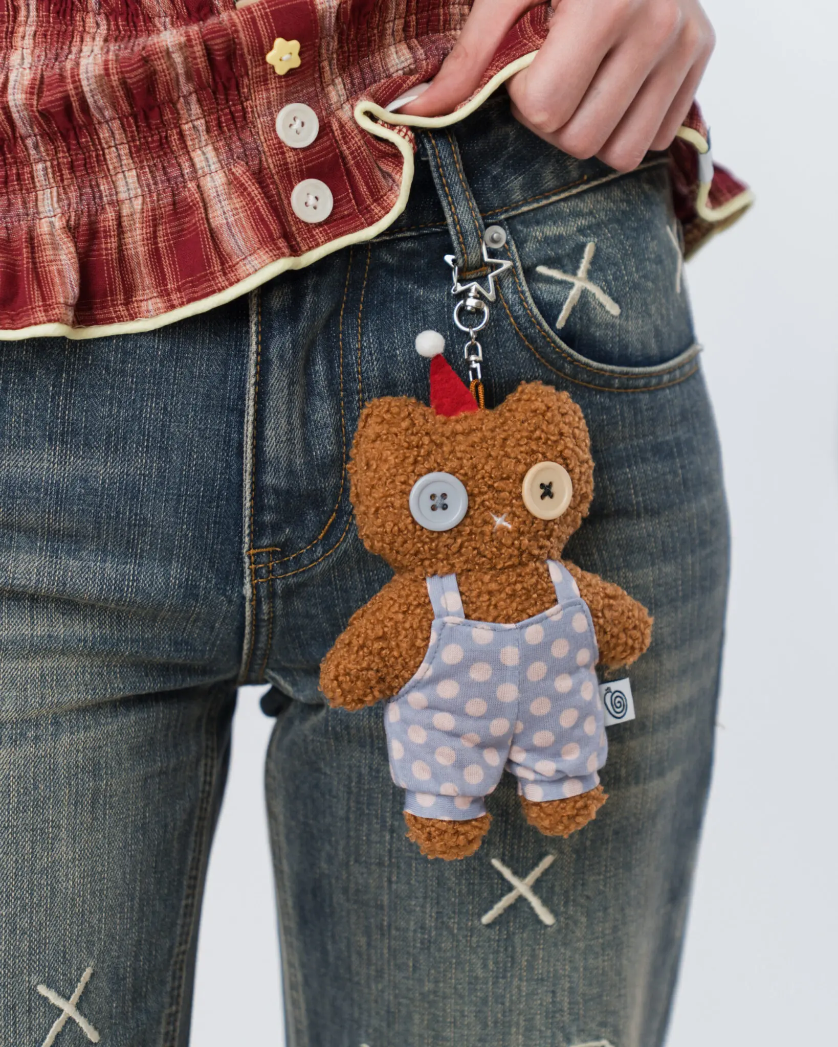Carnival Teddy Keychain