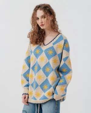 Calcifer Oversized Sweater