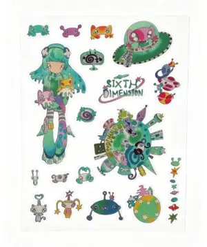 Space 99 Sticker Sheet