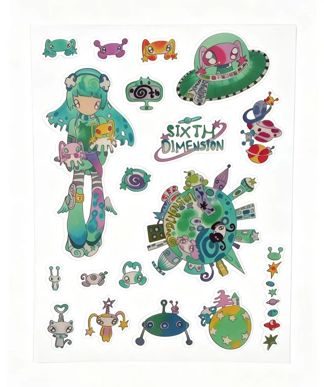 Space 99 Sticker Sheet