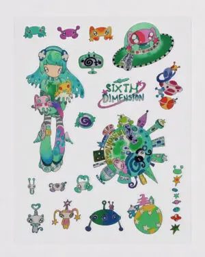 Space 99 Sticker Sheet